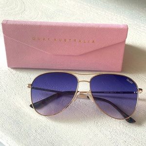 Quay Sunglasses with Case